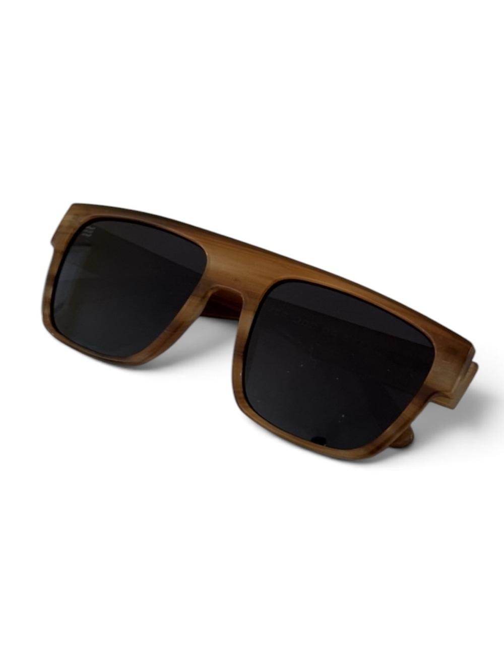 Neven Palindrome Noon Smokey Brown Sunglasses with Black Lenses - Picture 6 of 8